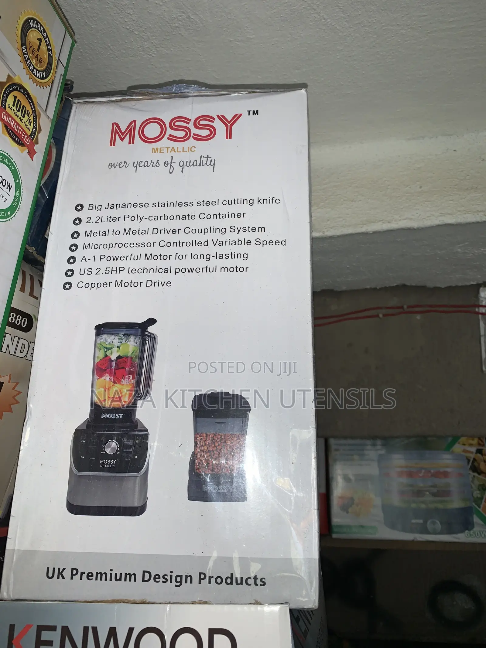 Mossy Stainless Blender