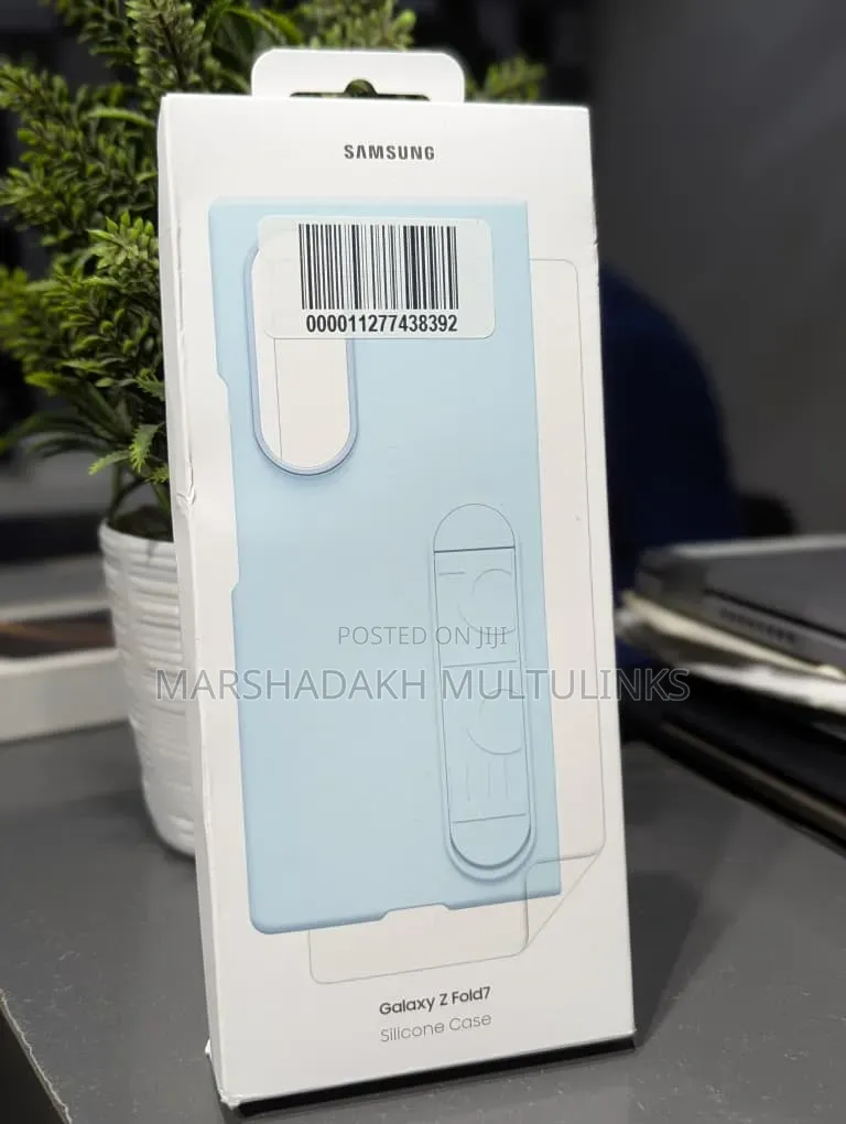 Genuine Official Silicone Case for Galaxy Z Fold7 8Ultra -(Light Cyan)