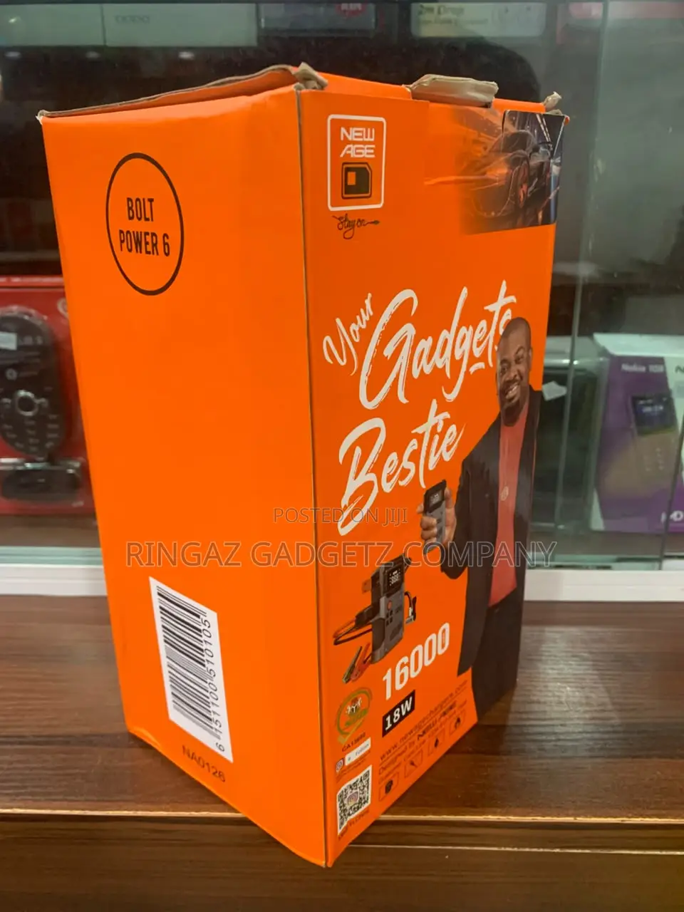 New Age Bolt-Power 6 Car Jump-Starter 16000mAh