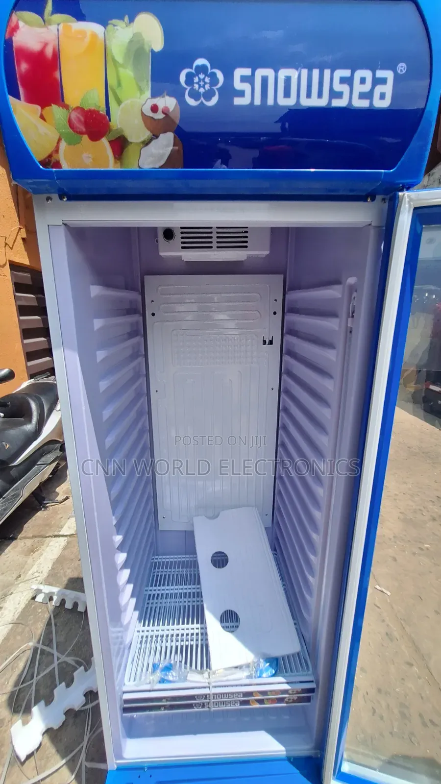 New Snowsea 500L Showcase Chiller Single Door Fast Cooling Warranty