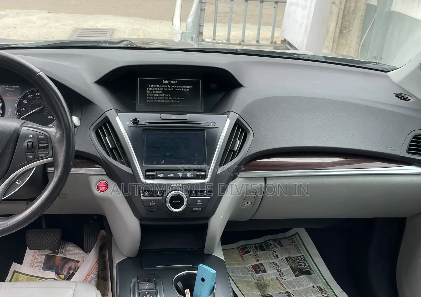 Acura MDX SH 4dr SUV AWD (3.5L 6cyl 9A) 2016 Gray