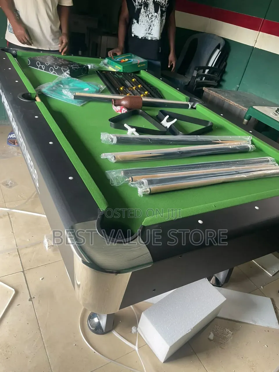 7ft Foreign Snooker Board Game With Double Accessories