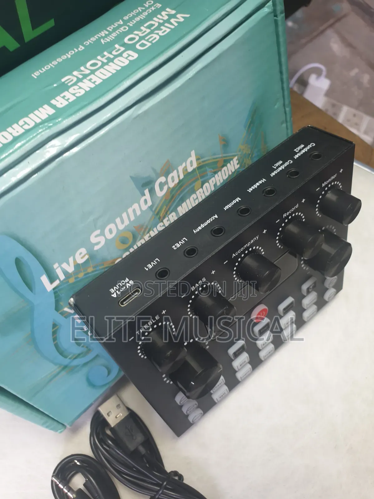 Quality V8S Live Sound Card