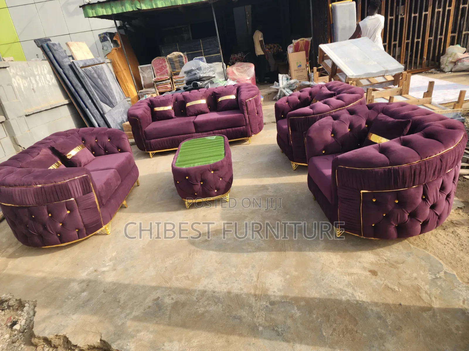 Sitting Room Set of Upholstery Chairs.