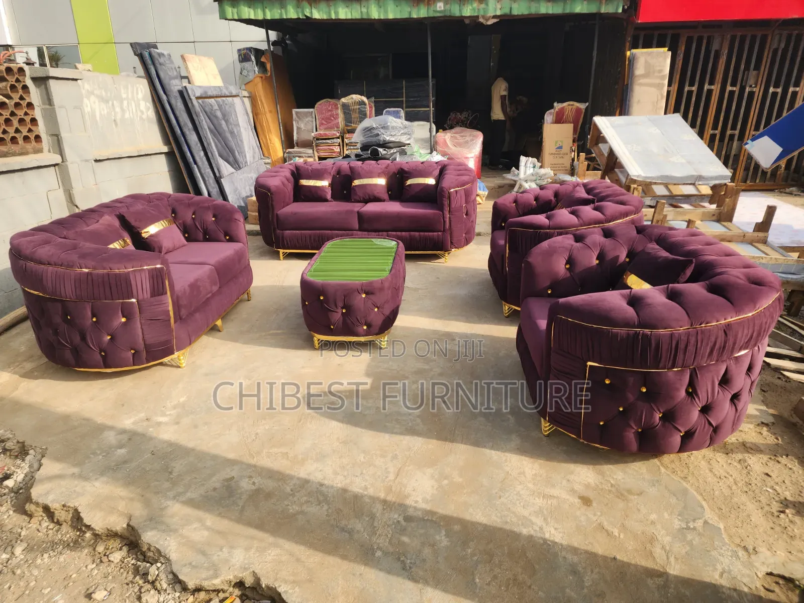 Executive Sitting Room Sofa Chairs.