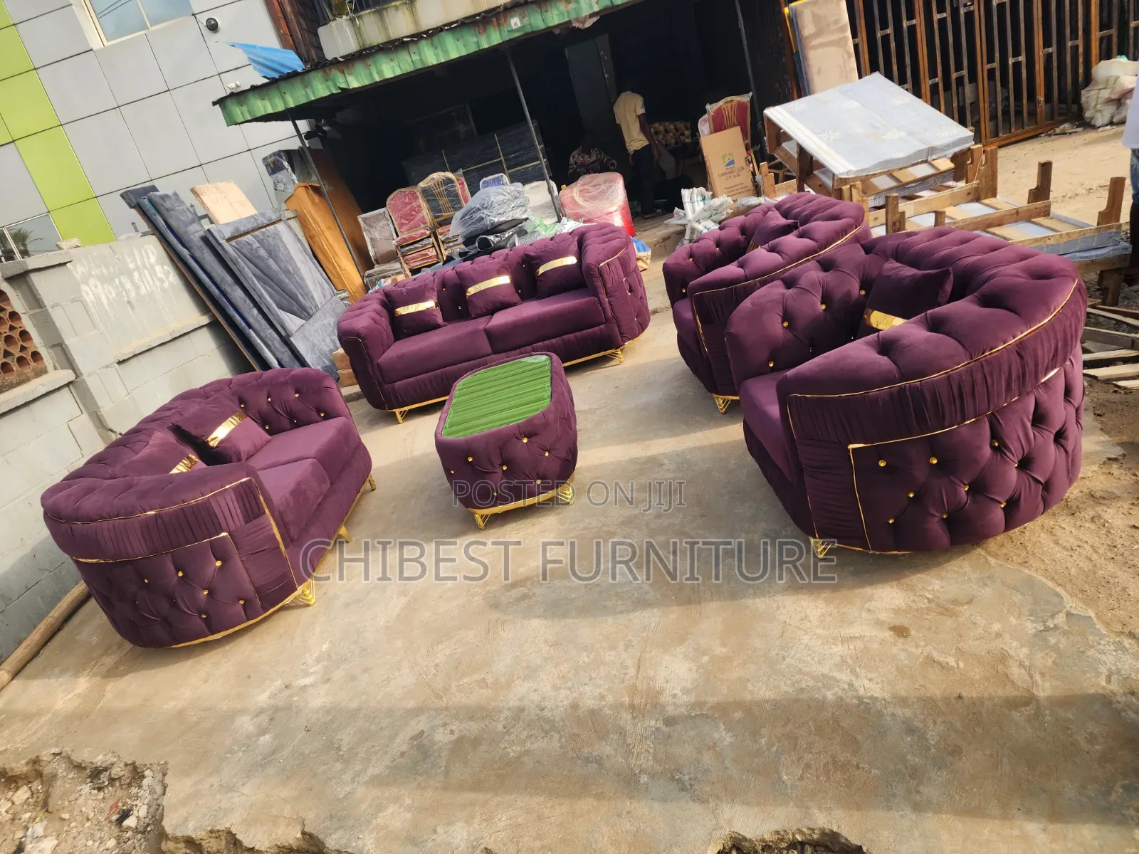 Executive Neatly Padded Set of Chairs.