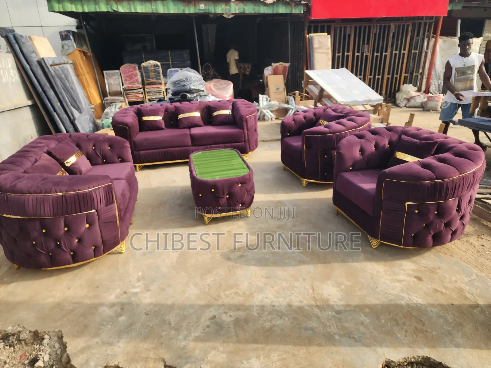 Executive Neatly Padded Set of Chairs.
