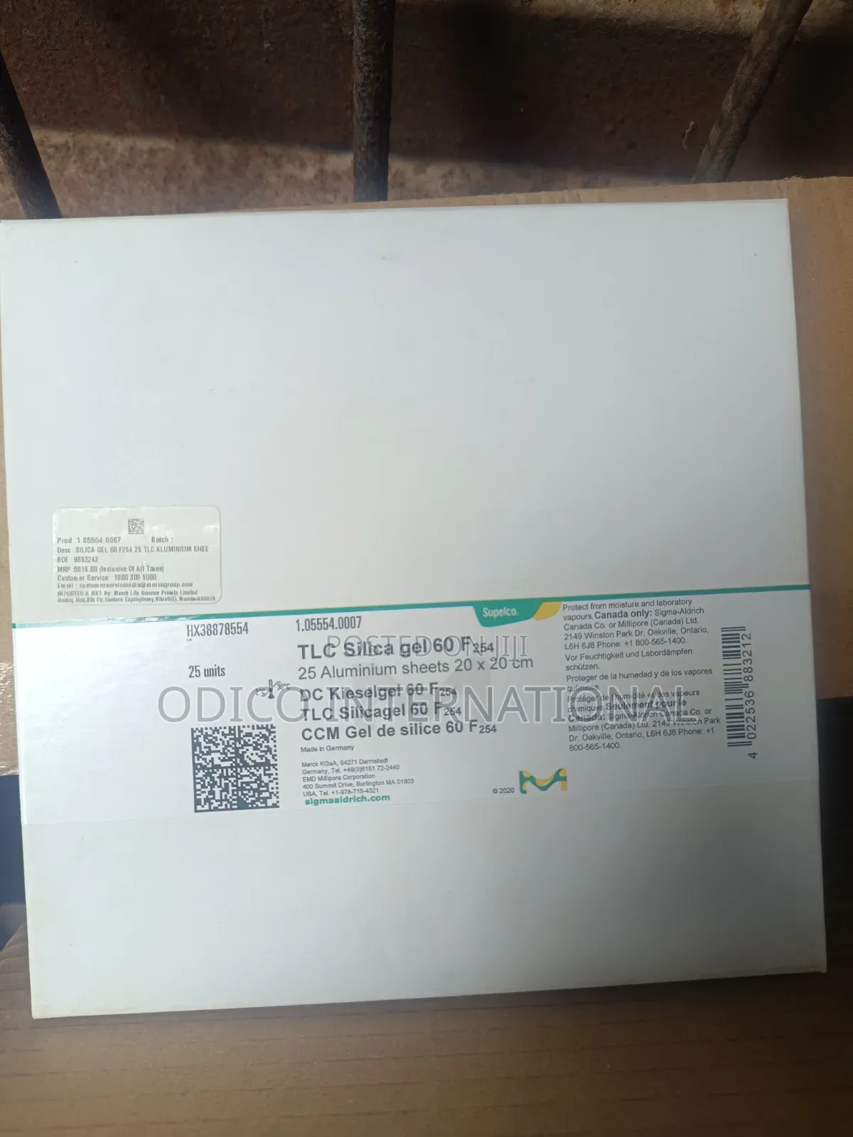 TLC Silica Gel (TLC Plate)