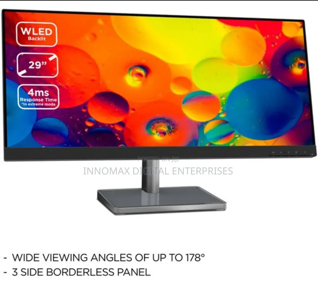 Lenovo L29w-30 29" Ultrawide UWFHD (IPS, 90 Hz) Led Hdmi Monitor