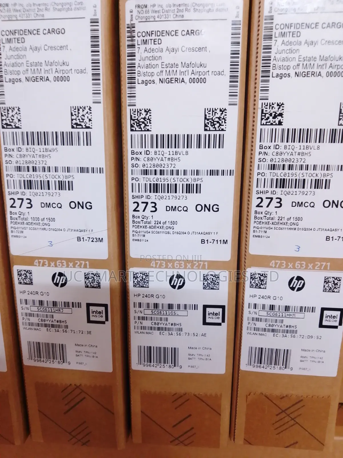 New Laptop HP 240 8GB Intel Core i3 SSD 512GB