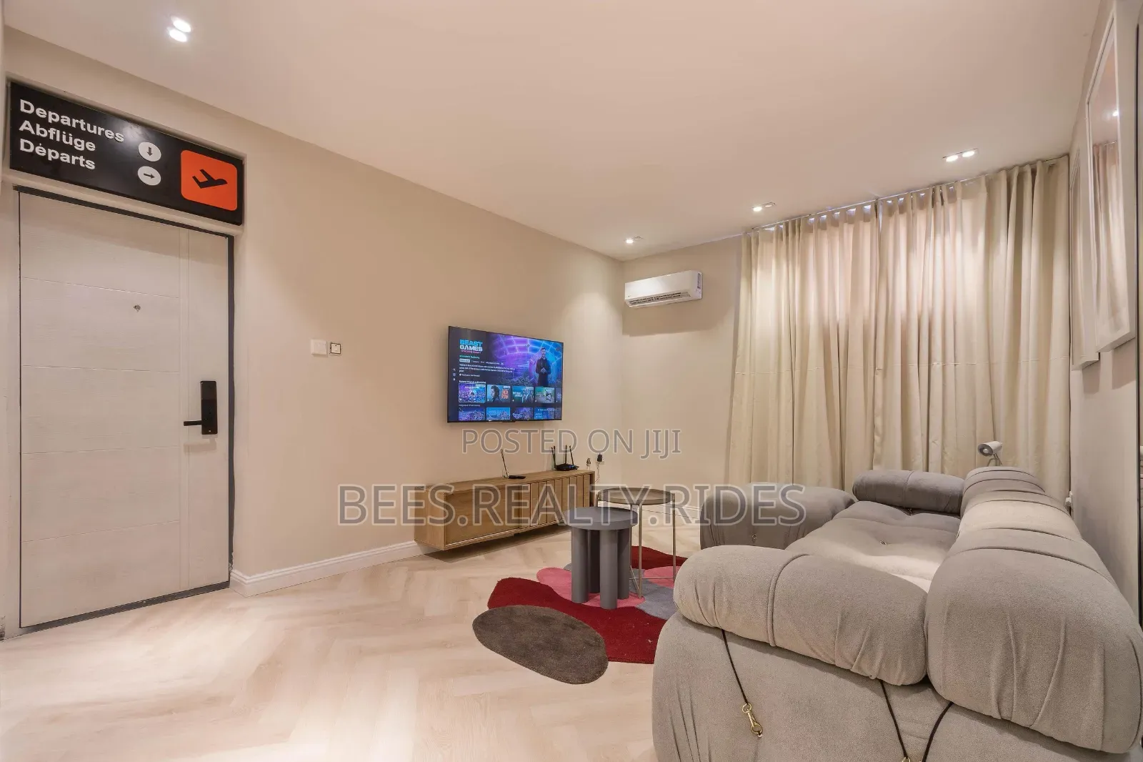 Modern Furnished 1 Bedroom Apartment With a Gym Center