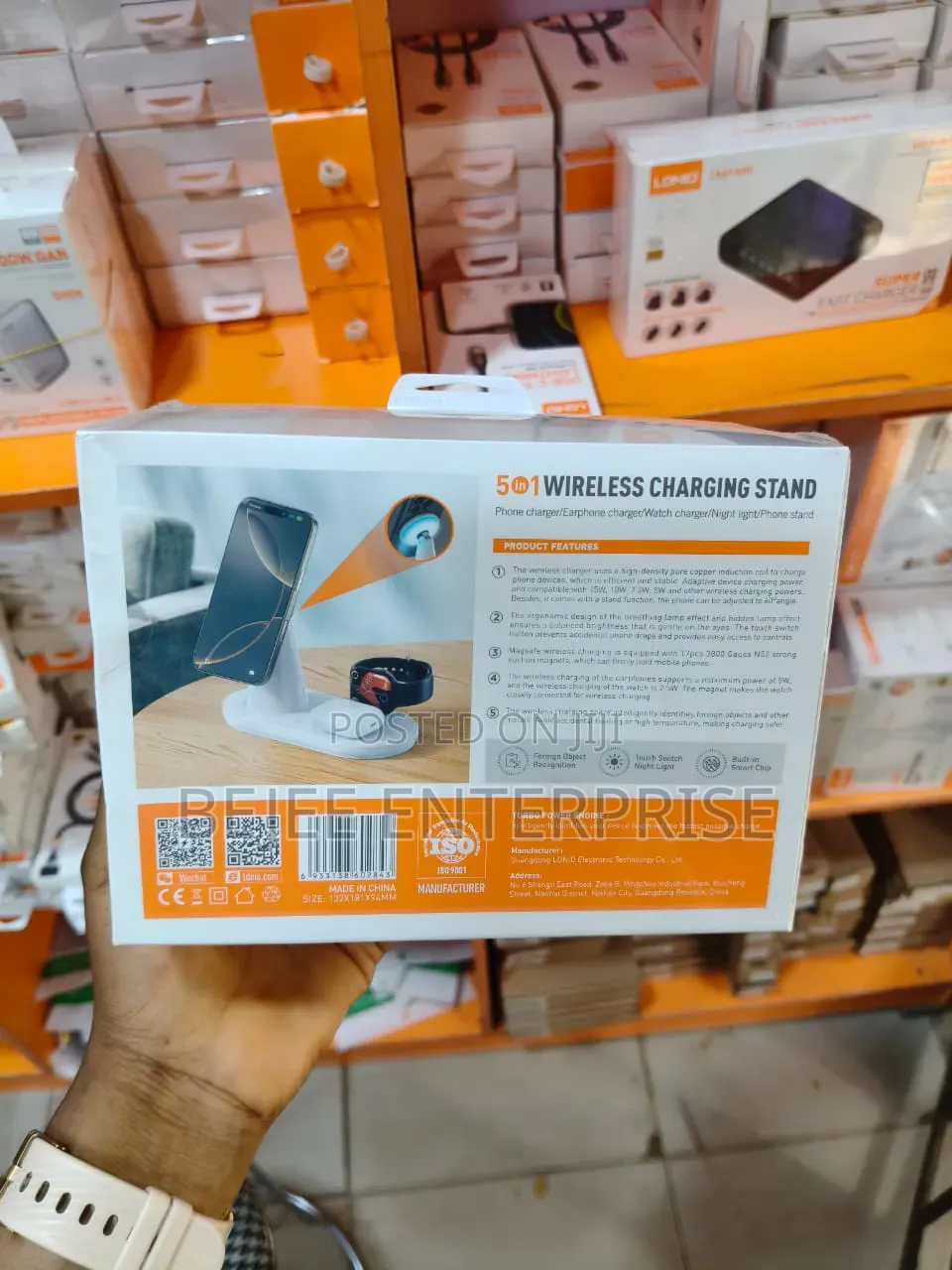 5 in 1 Wireless Charging Stand Ldnio