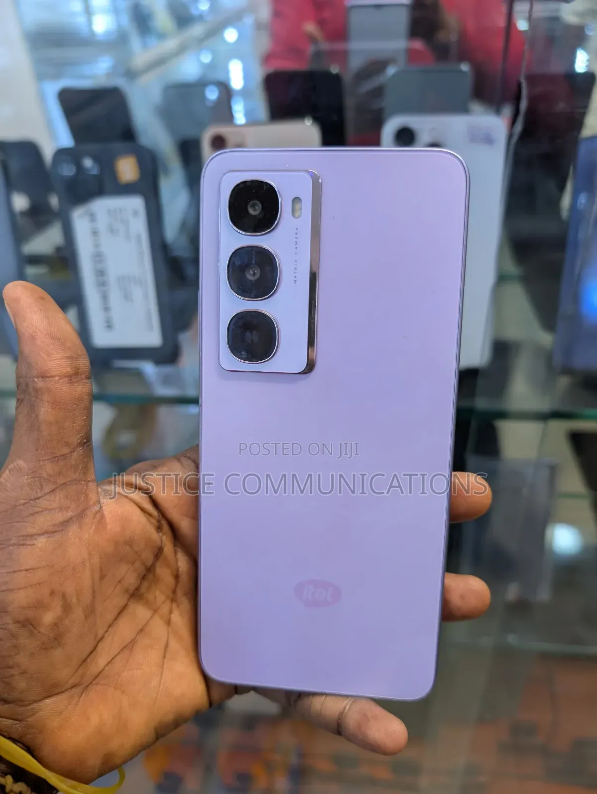 Itel City 100 128 GB Purple