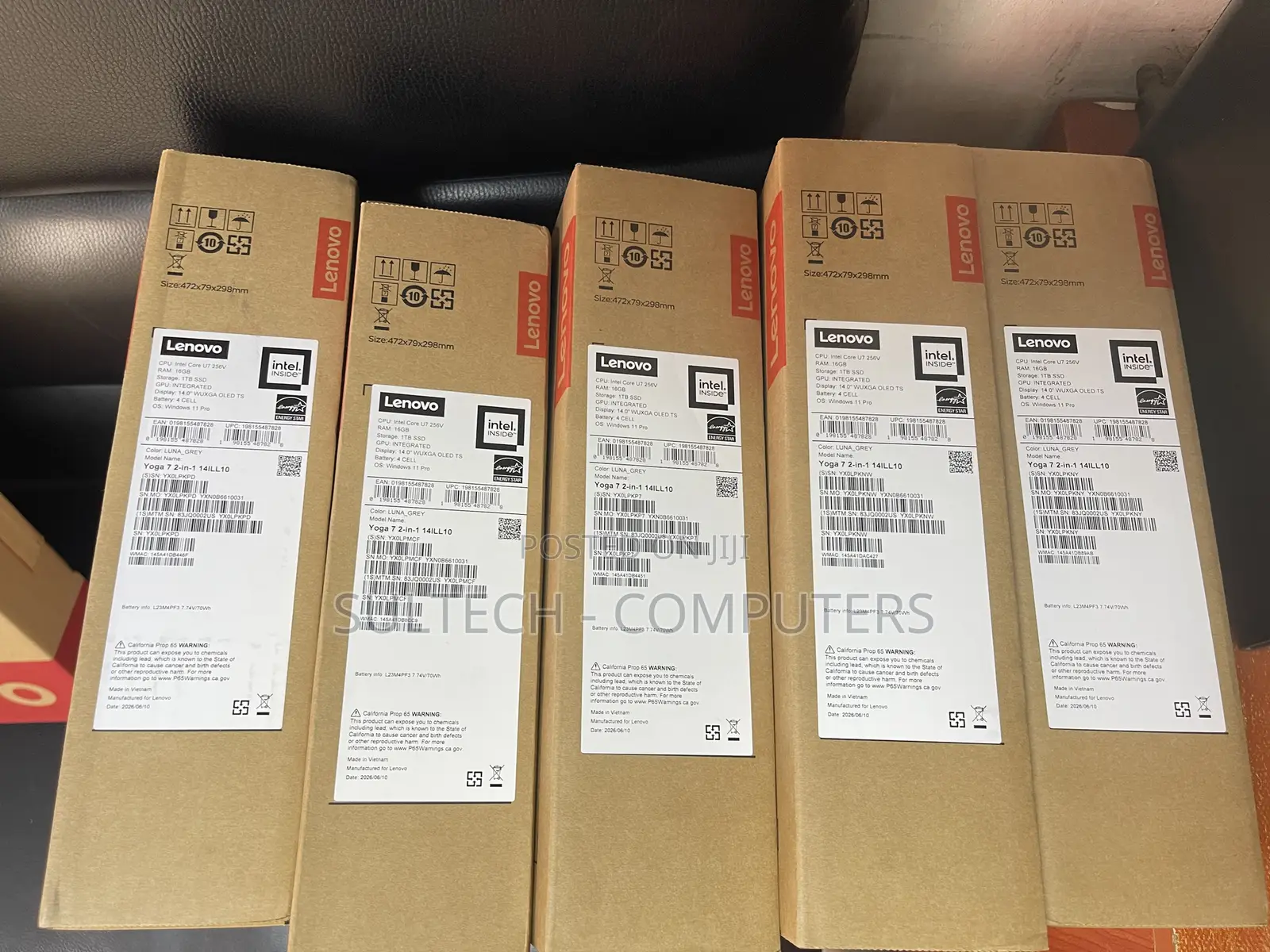 New Laptop Lenovo Yoga 7i 16GB Intel Core Ultra 7 SSD 1T