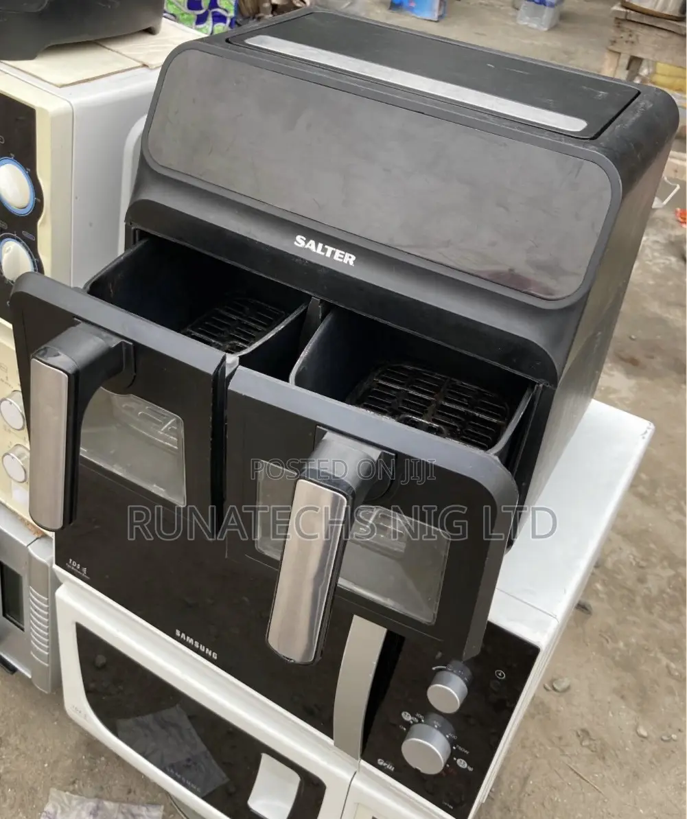 German Double Compartment Smart Air Fryer With Dehydrator