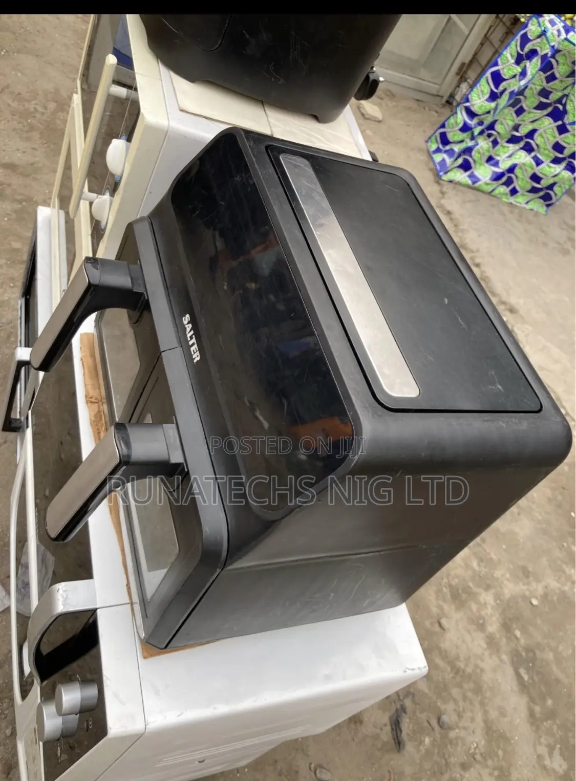 German Double Compartment Smart Air Fryer With Dehydrator