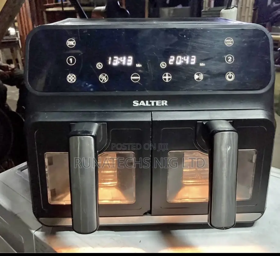 German Double Compartment Smart Air Fryer With Dehydrator