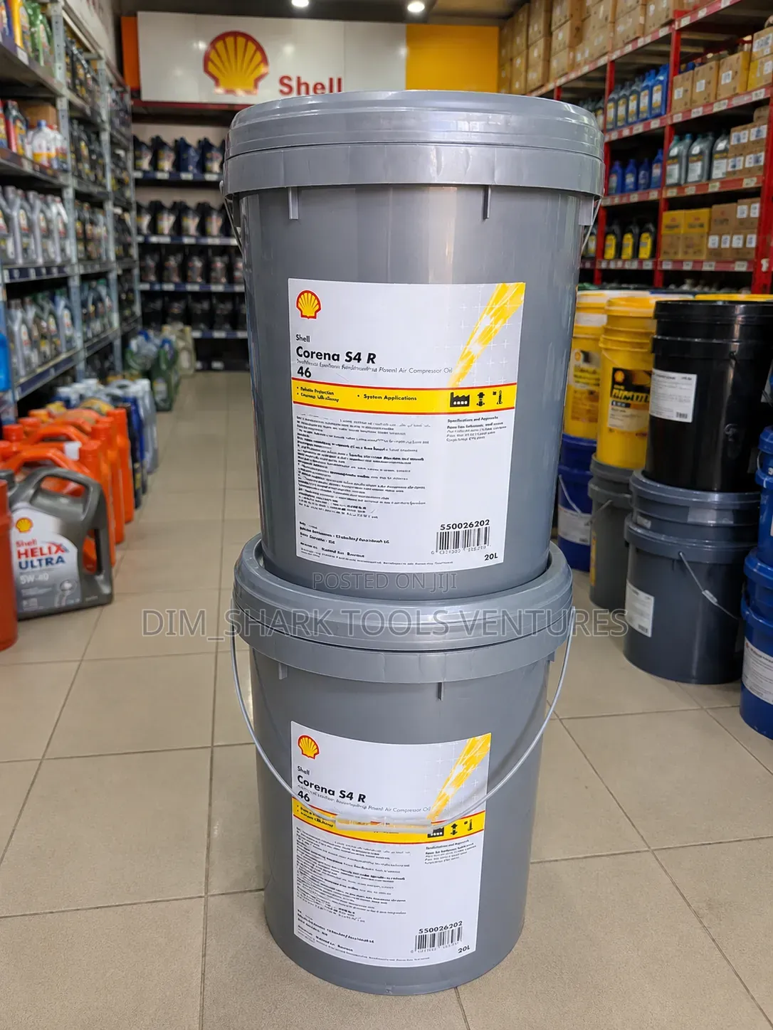 Shell Corena S4 R 46 Advanced Synthetic Rotary Air Compressor Oil