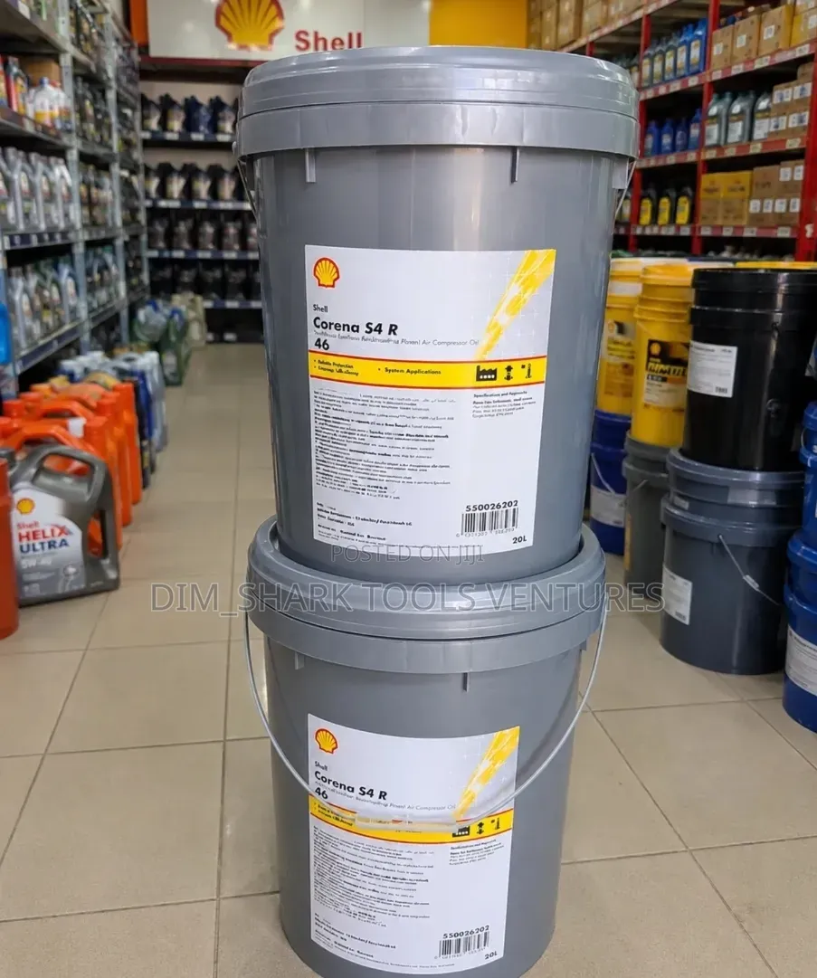 Shell Corena S4 R 46 Advanced Synthetic Rotary Air Compressor Oil