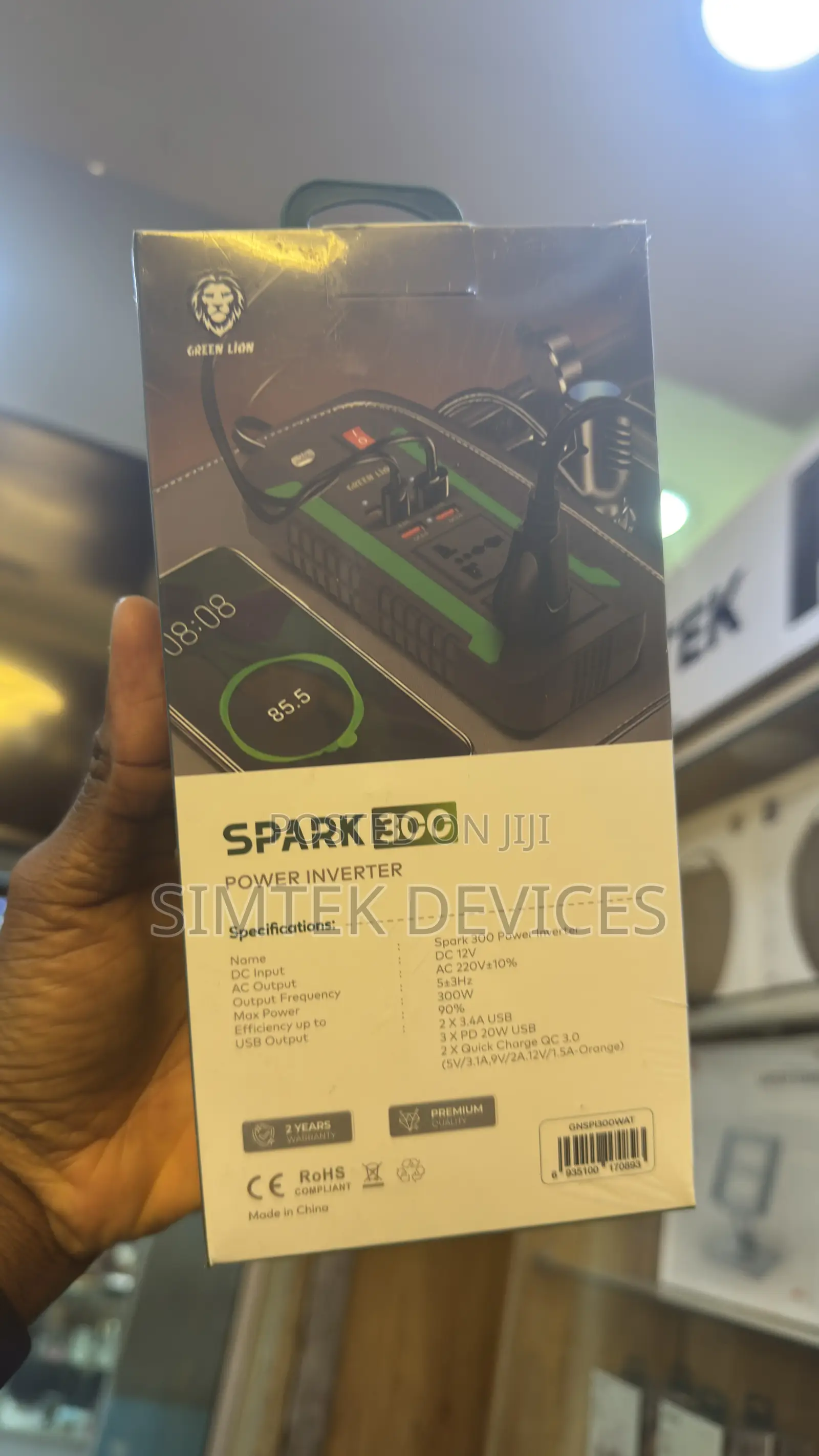 Green Lion Spark 3000 Power Inverter