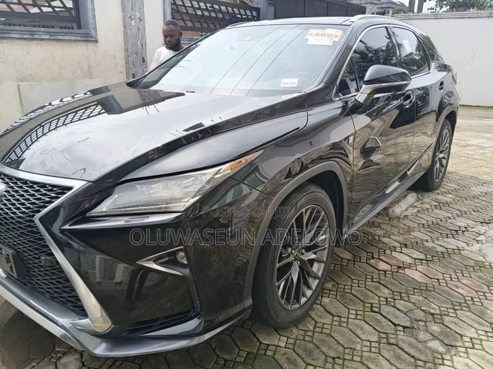 Lexus RX 350 F Sport AWD 2018 Black