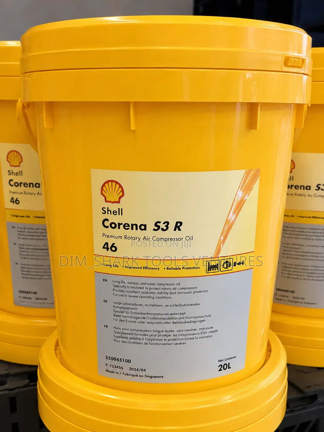 Shell Corena S3 R 46 Is a 20-Litre