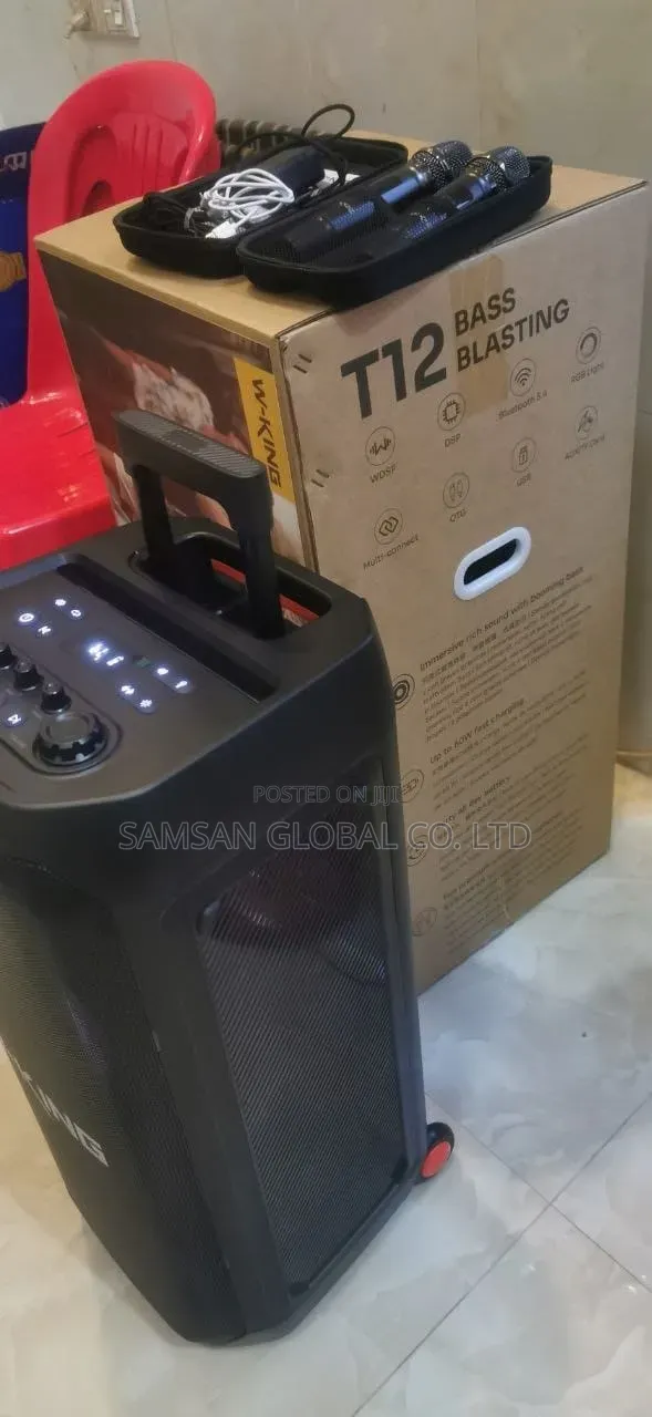 W-King T12 Party Box High Bass Bluetooth Speaker