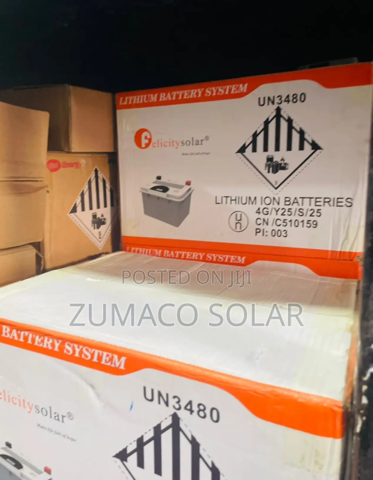 2.5kwh Felicity Lithium Ion Battery 12v