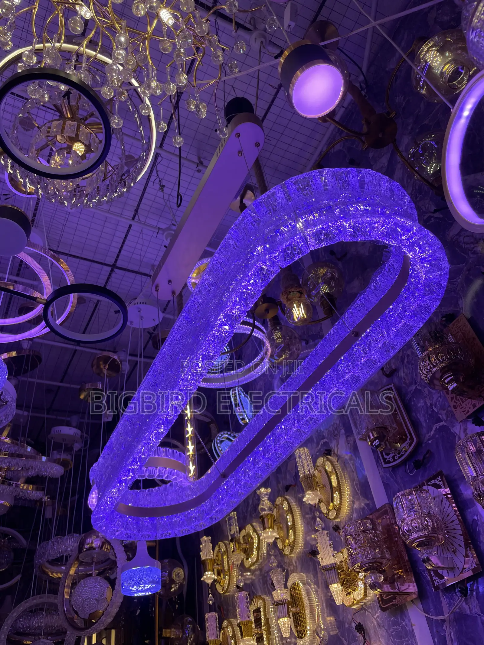 Modern Crystal LED Dining Chandelier