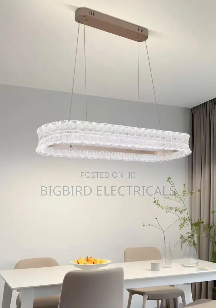 Modern Crystal LED Dining Chandelier