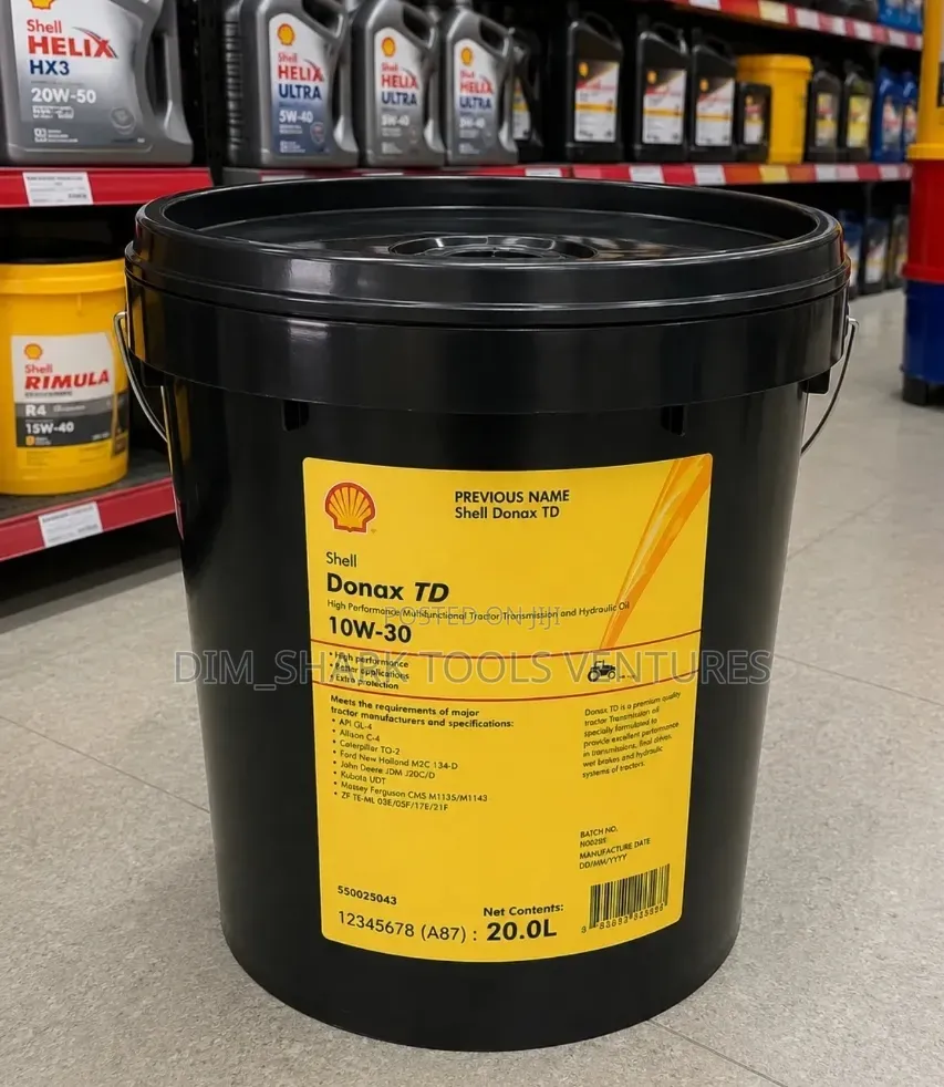 20.0Litre Pail of Shell Donax TD 10w-30