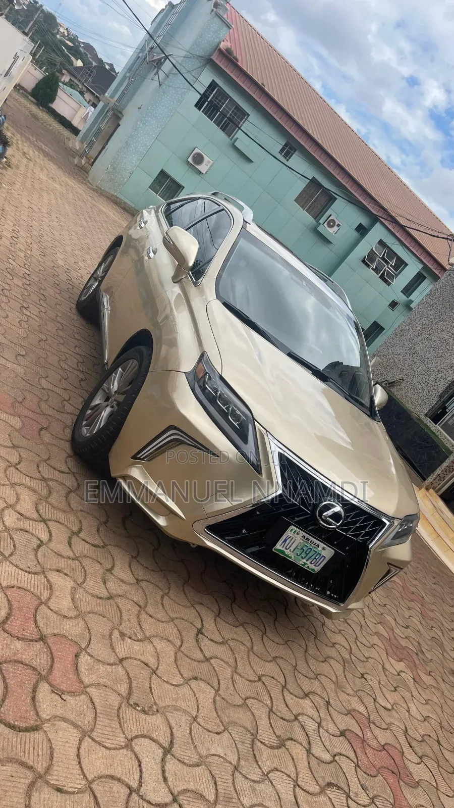 Lexus RX 350 FWD 2013 Gold