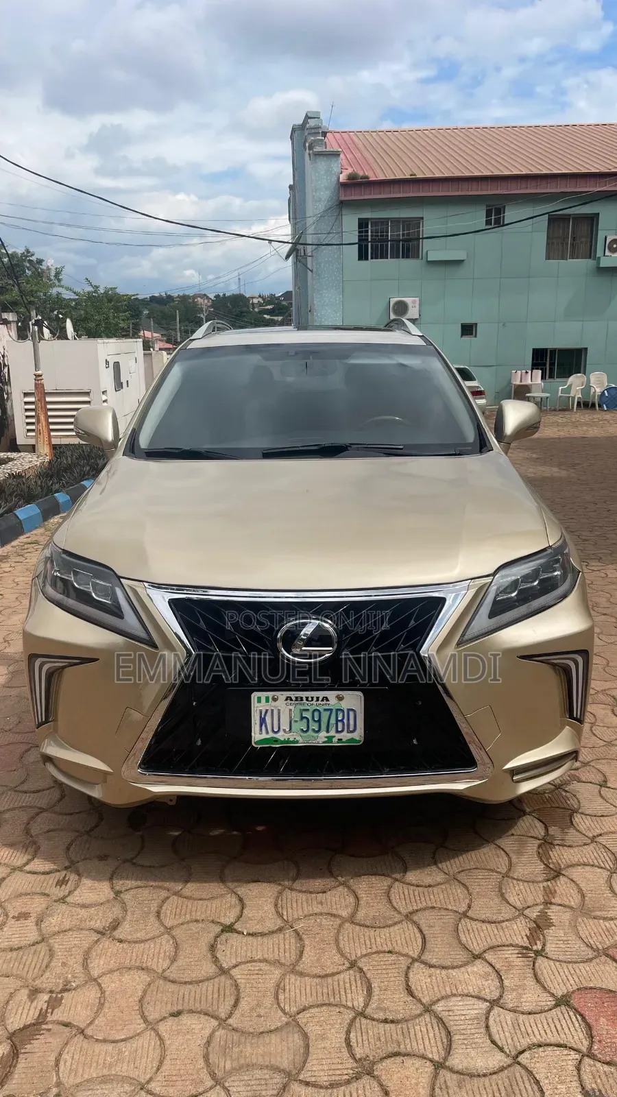 Lexus RX 350 FWD 2013 Gold