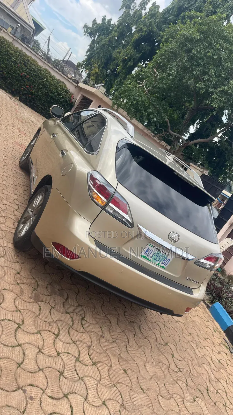 Lexus RX 350 FWD 2013 Gold