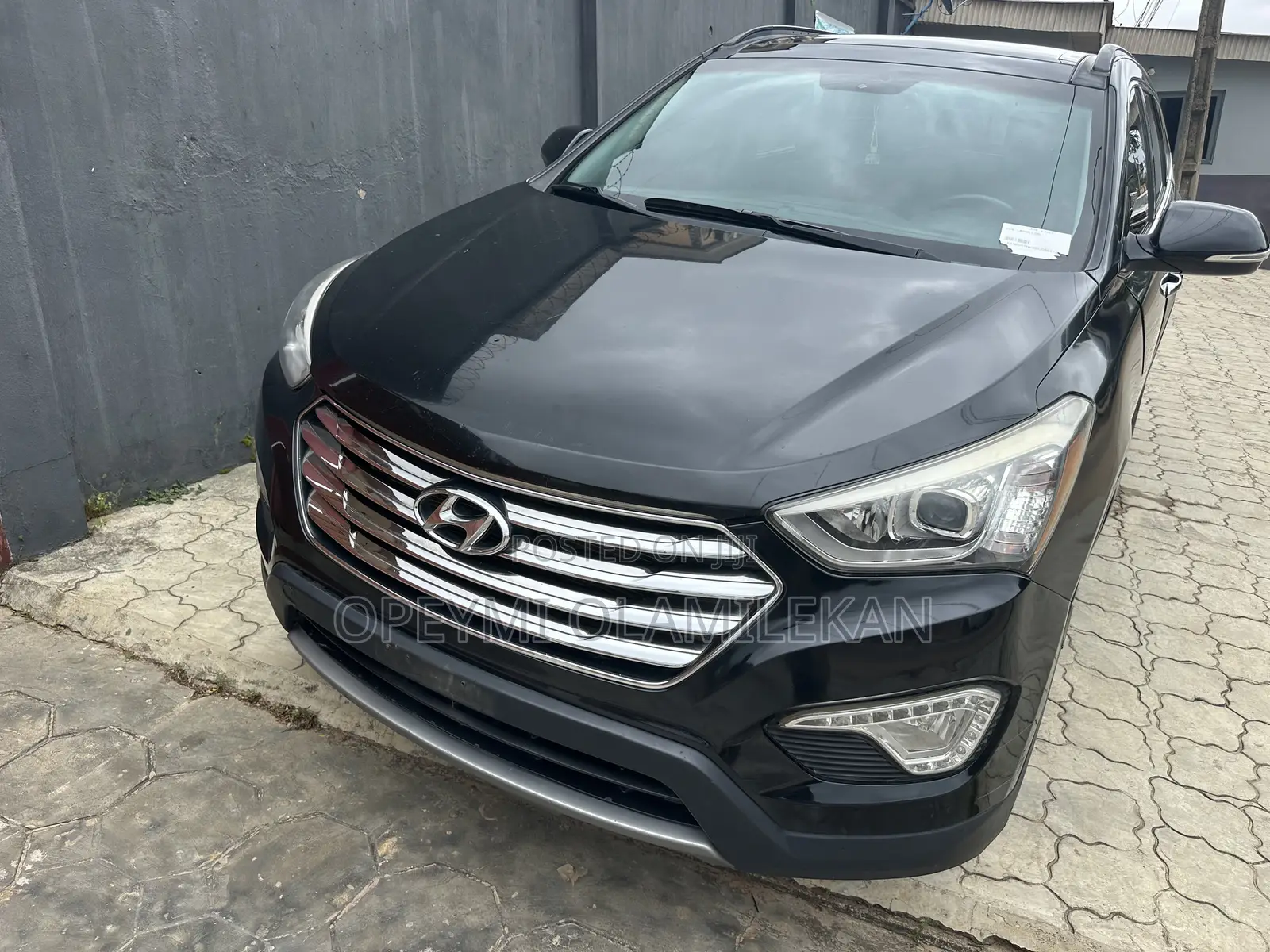 Hyundai Santa Fe Limited 4dr SUV (3.3L 6cyl 6A) 2015 Black