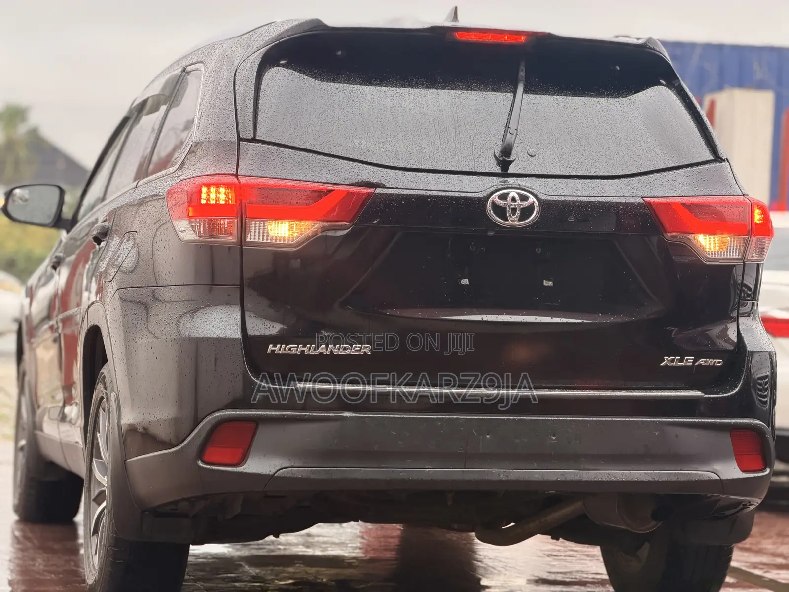 Toyota Highlander XLE 2019 Black