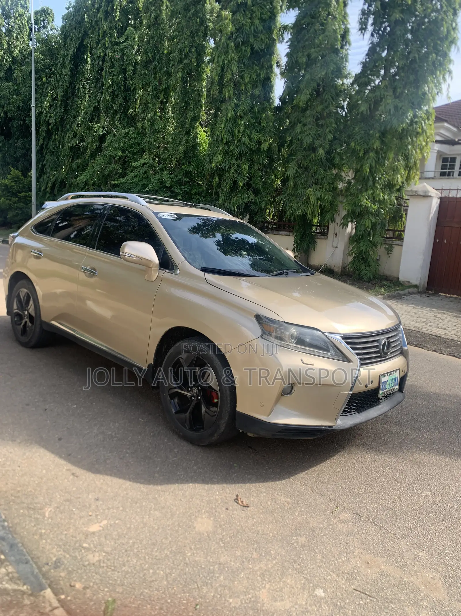 Lexus RX 350 2011 Gold