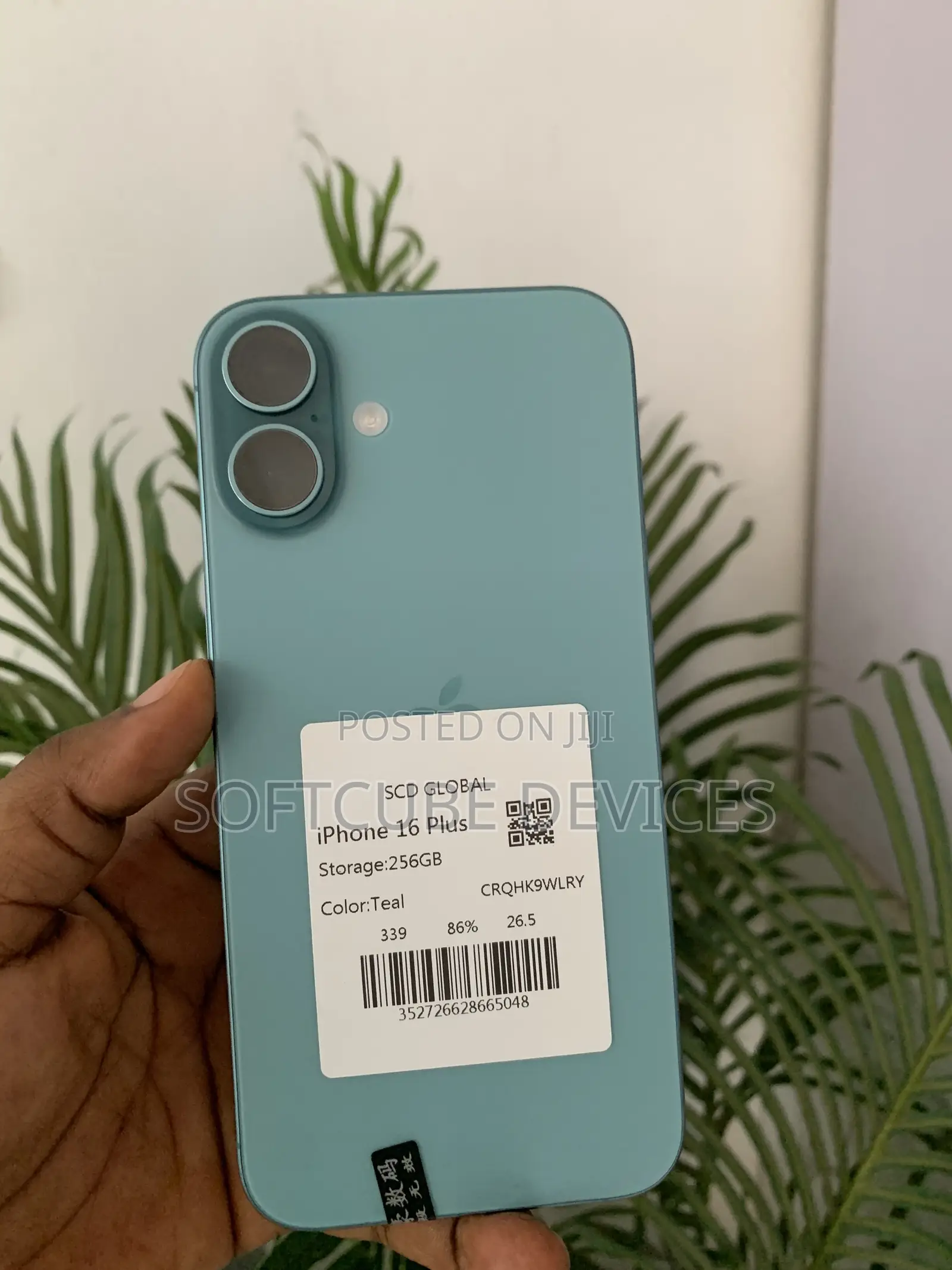 Apple iPhone 16 Plus 256 GB Green