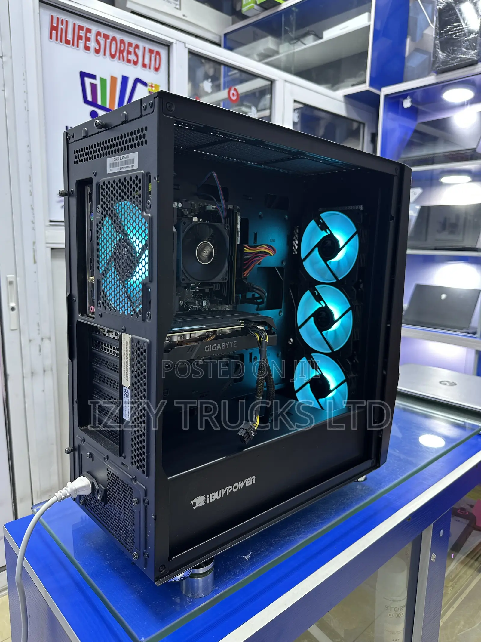 New Desktop Computer iBUYPOWER 16GB AMD Ryzen 5 SSD 512GB