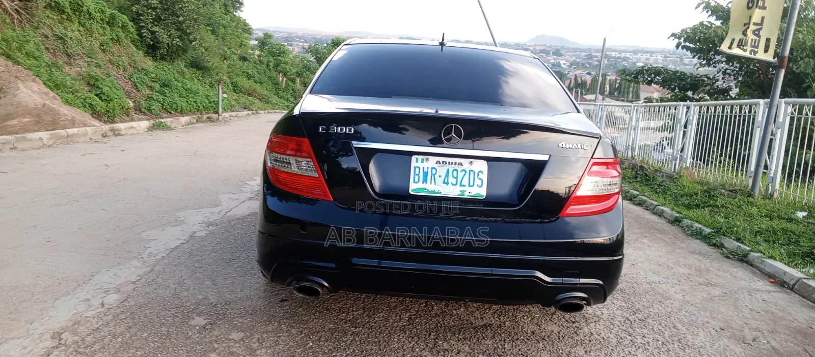Mercedes-Benz C300 2010 Black