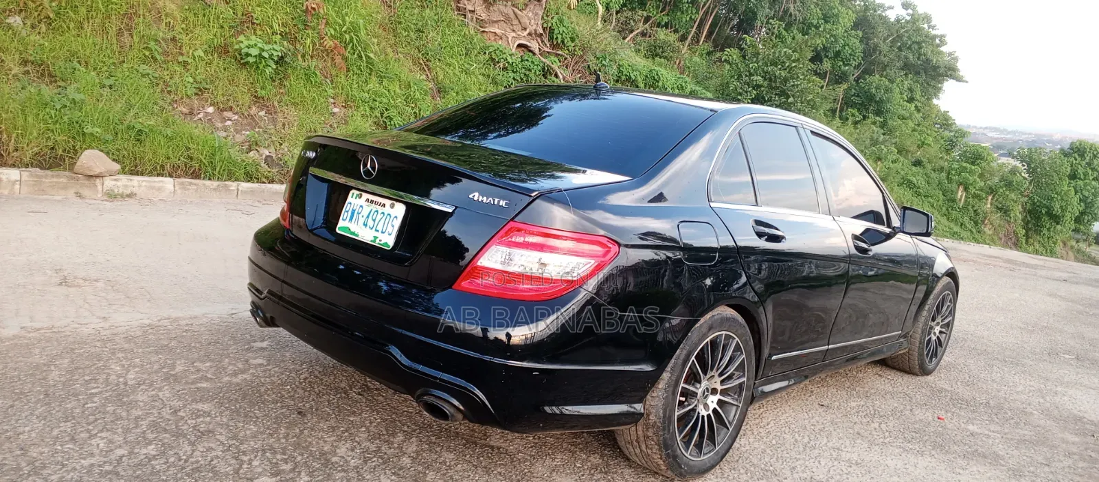 Mercedes-Benz C300 2010 Black