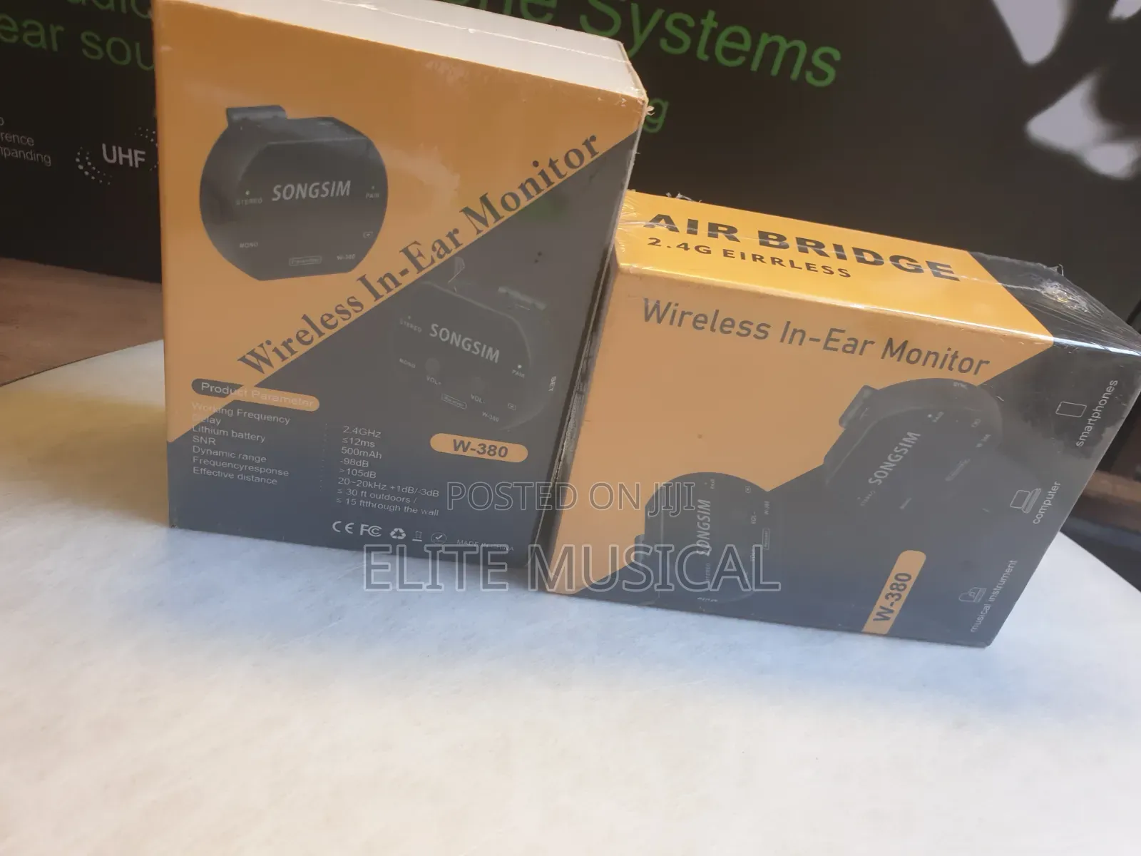 Quality Songsim W-380
Wireless in Ear Monitor