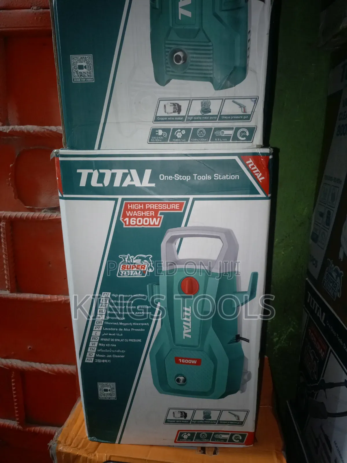Total Pressure Washer Machine