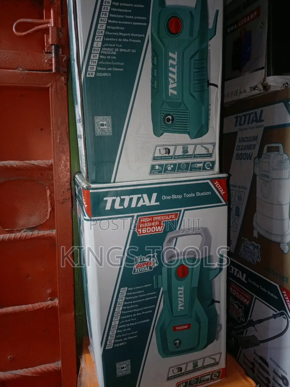 Total Pressure Washer Machine