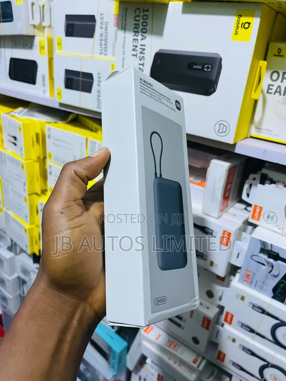 MI Xiaomi Power Bank 20000mah (Integrated Cable)