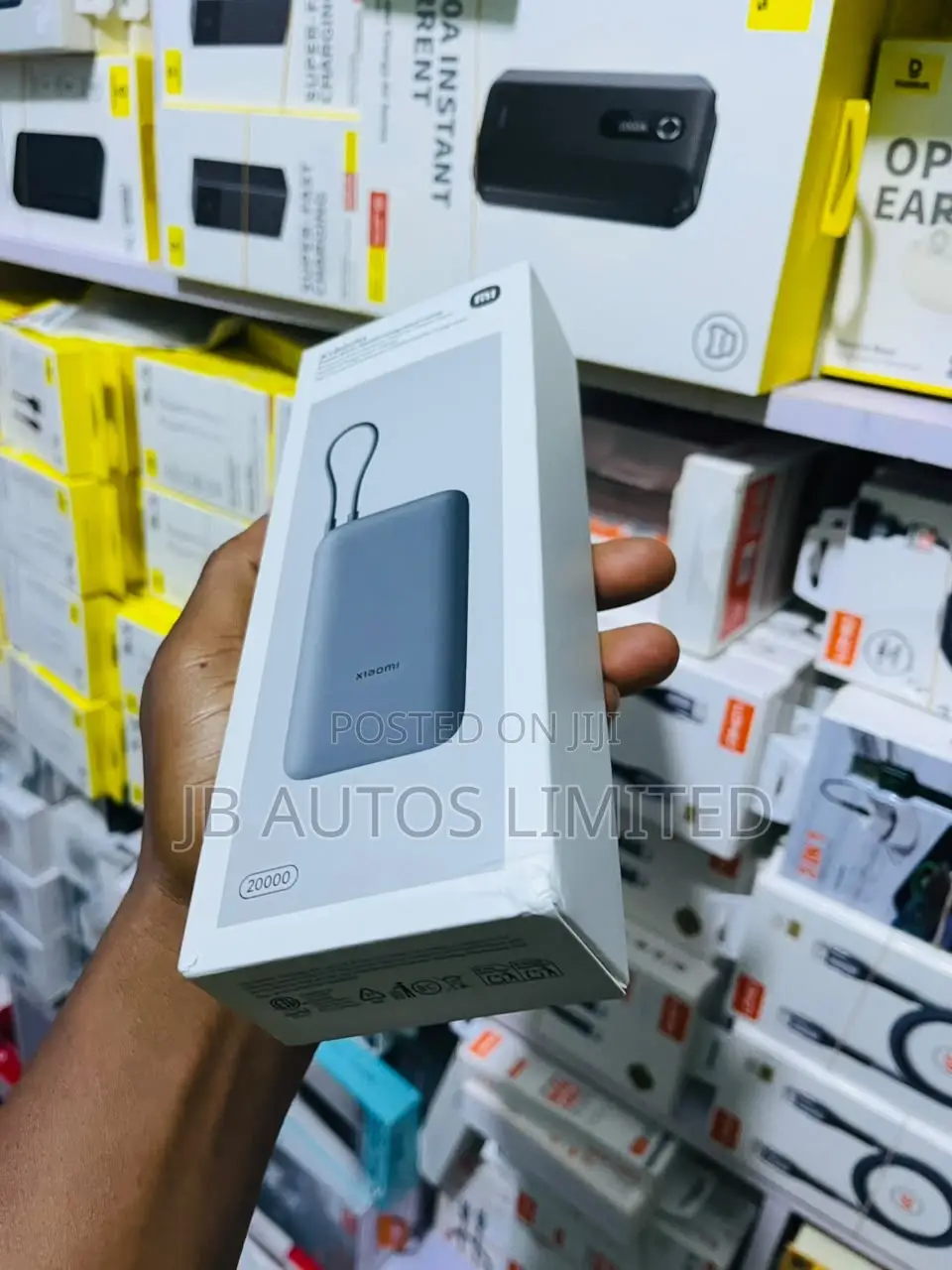 MI Xiaomi Power Bank 20000mah (Integrated Cable)