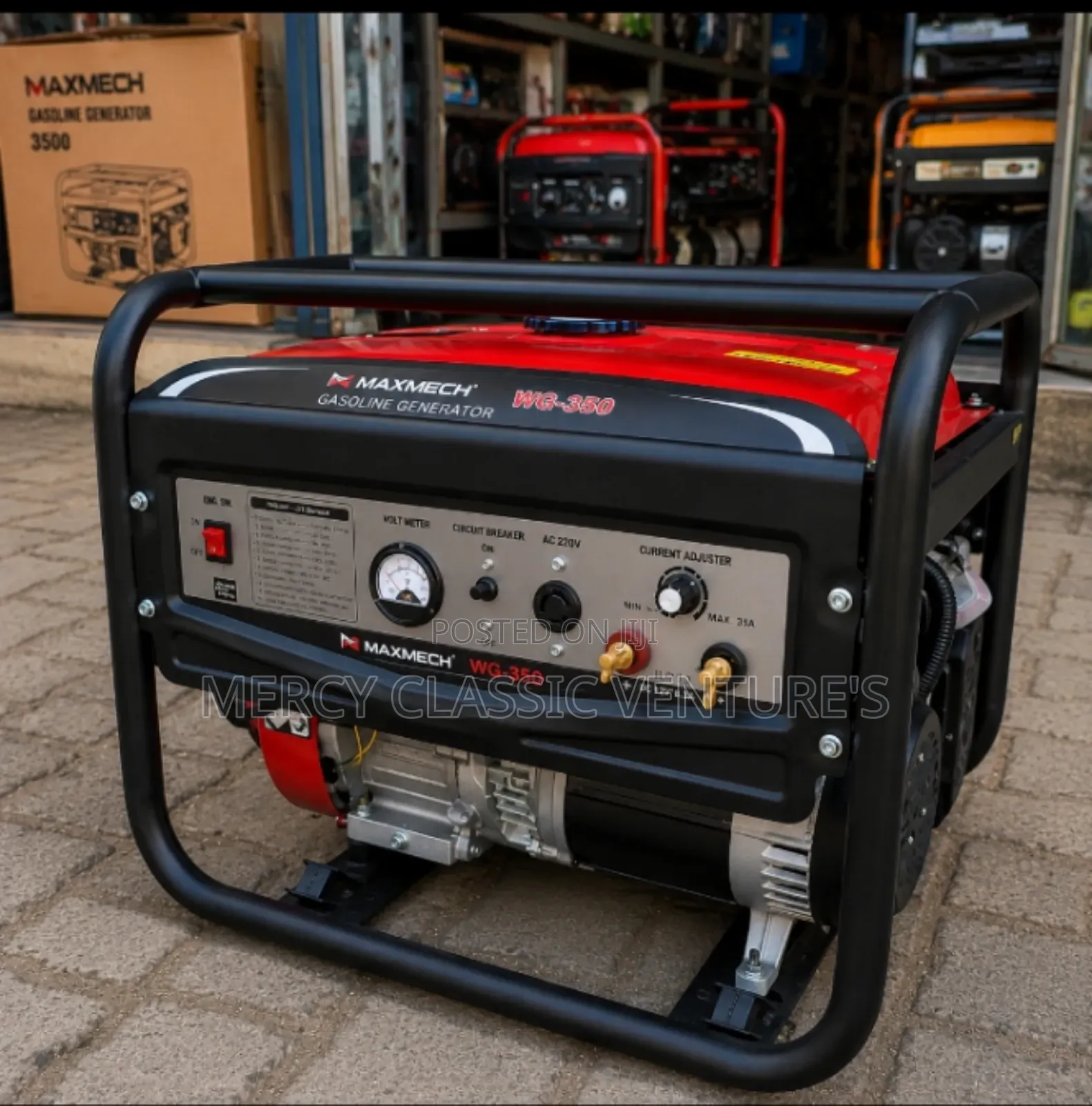 MAXMECH WG-350 Portable Petrol Welding Generator – Heavy-Duty Power