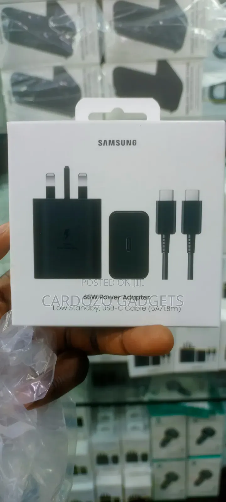 Original Samsung 60w Complete Charger With 2meter Cable