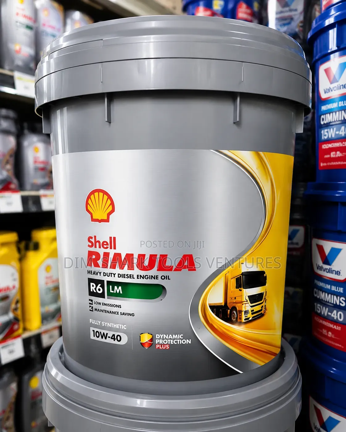 Shell Rimula R6 LM 10w-40 Fully Synthetic Heavy-Duty Diesel Engine Oil