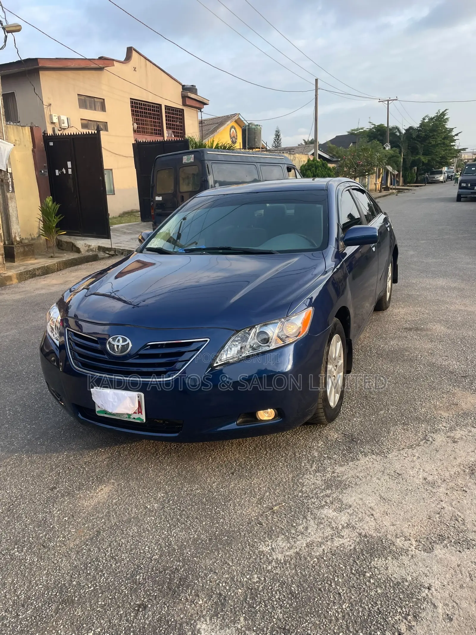 Toyota Camry 2.4 XLE 2008 Blue